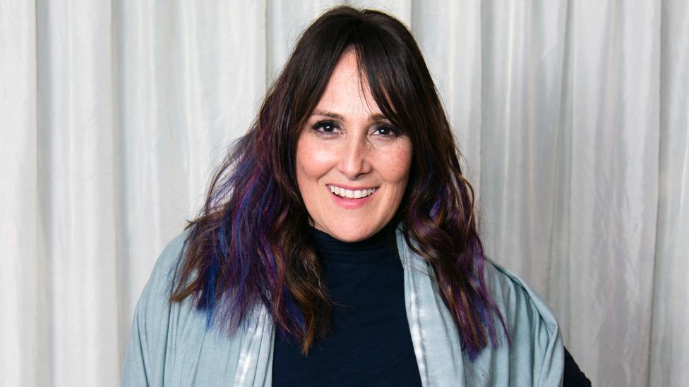 Ricki Lake backstage at The X Factor: Celebrity in mid-November