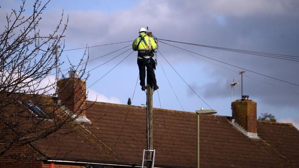 Openreach engineer