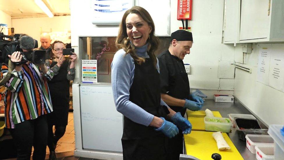 The Duchess of Cambridge in Aberdeen