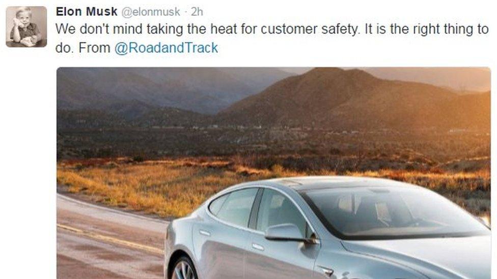 Elon Musk tweet