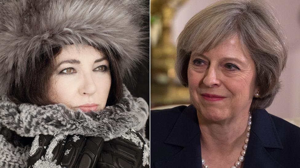 Kate Bush and Theresa May