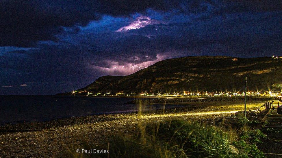 Mellt dro y Gogarth a glannau Llandudno