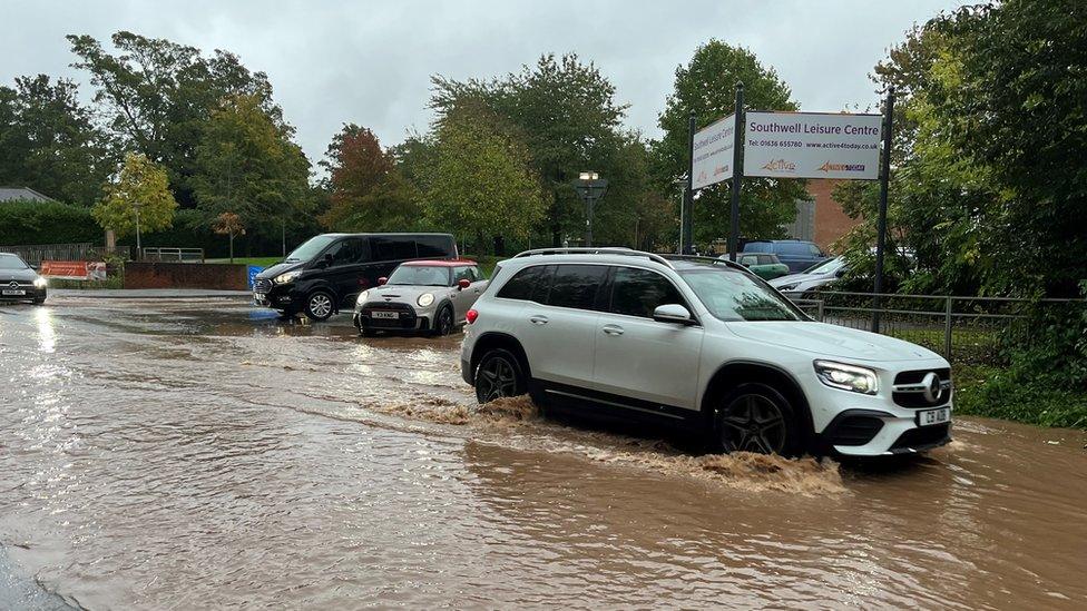 Flooding in Southwell