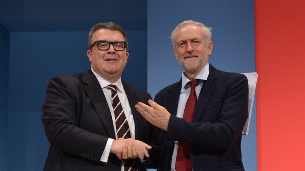 Tom Watson and Jeremy Corbyn