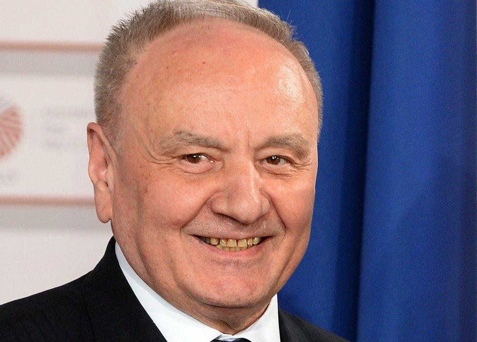 Moldovan President Nicolae Timofti