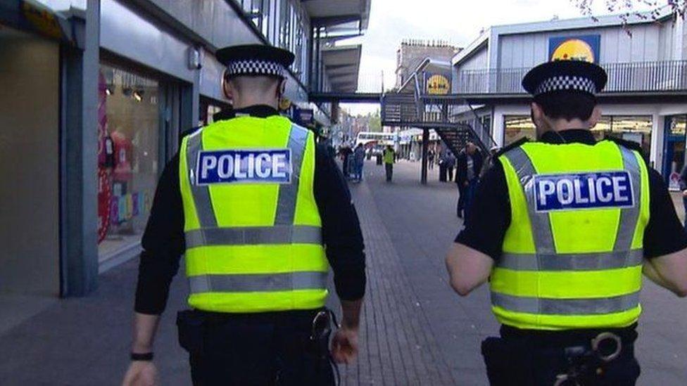 Police Scotland officers