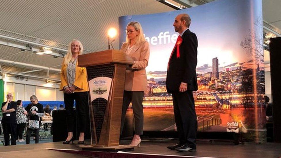 Results are declared at Sheffield council election count