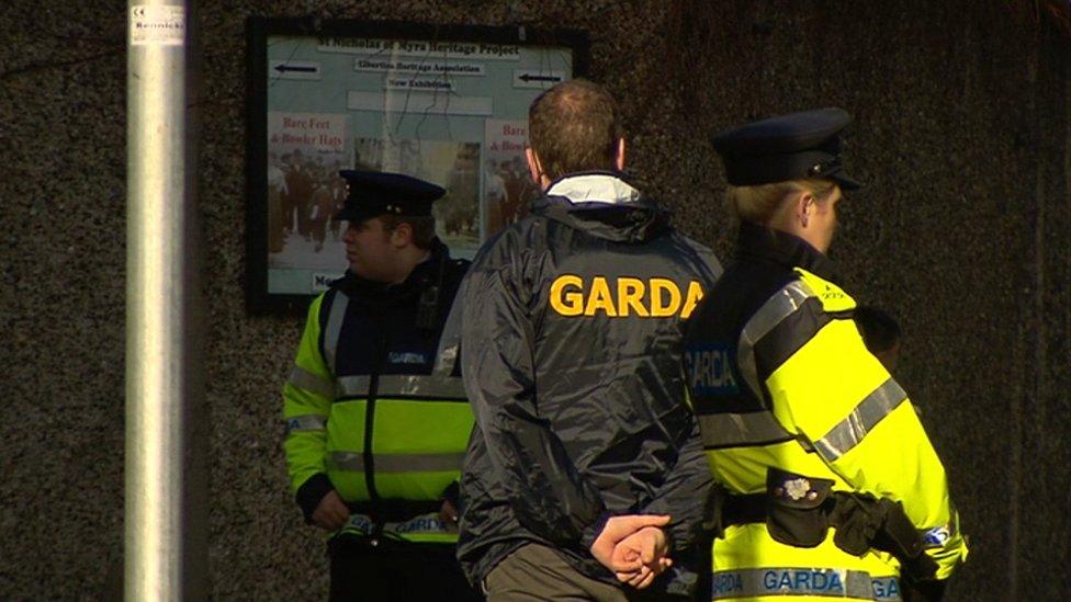 Gardai carry out major security operation during funeral of man murdered in Dublin