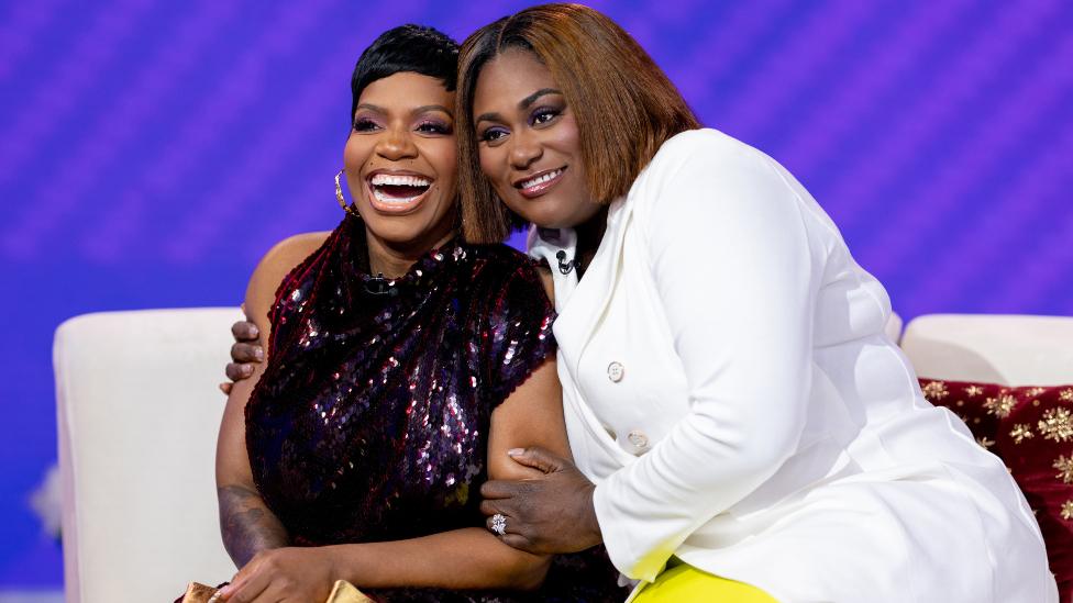 Fantasia Barrino and Danielle Brooks on Thursday, December 14, 2023