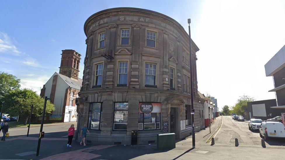 Streetview of the Wheatsheaf