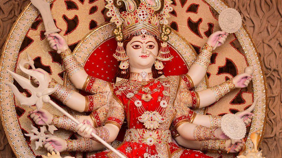 statue of durga