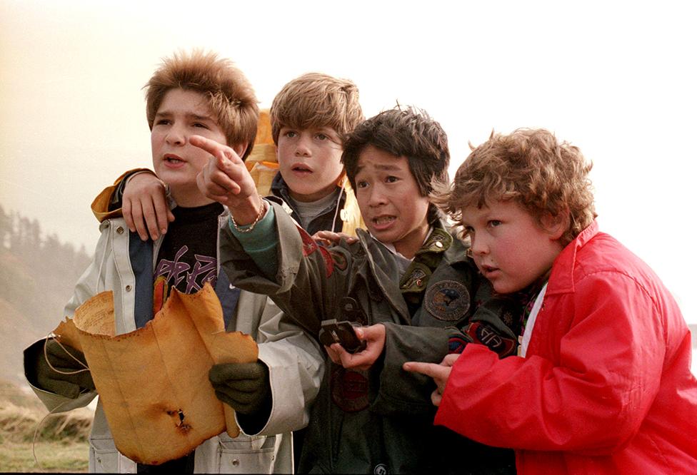 Ke Huy Quan in the film The Goonies