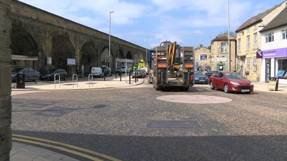 The route in Stanningley