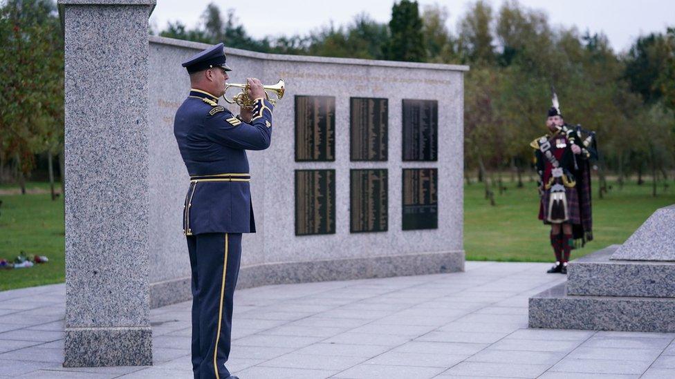 RAF trumpeter Sgt Matt Peck