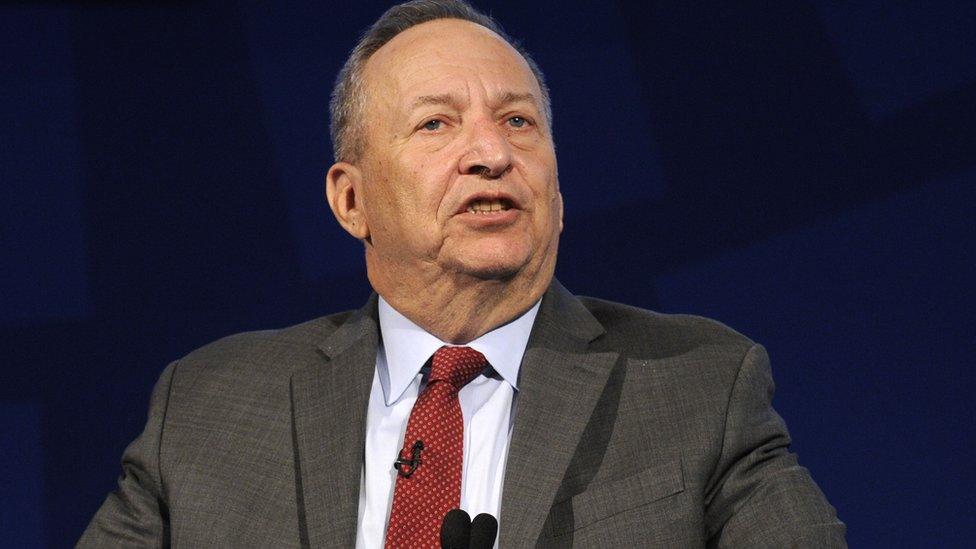 Former treasury secretary Larry Summers