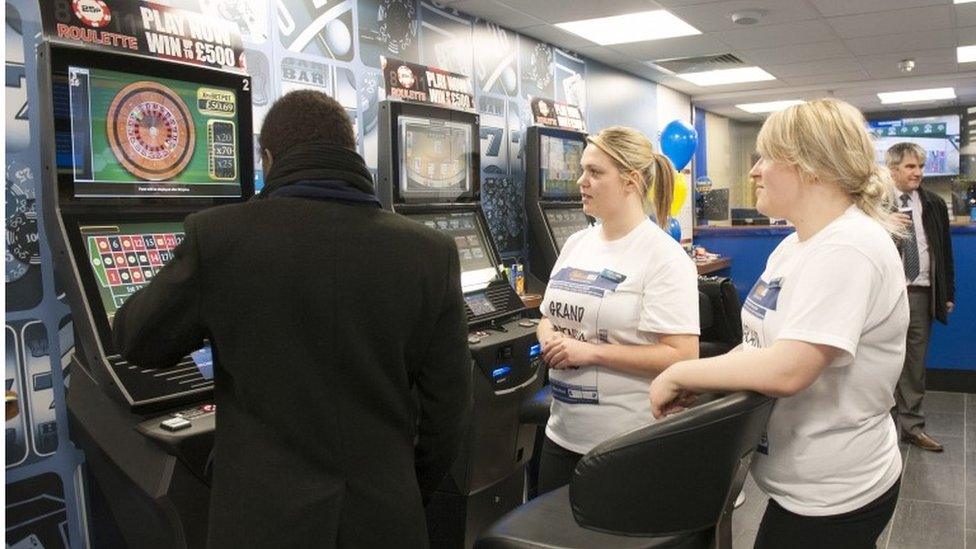 fixed odds machine at William Hill