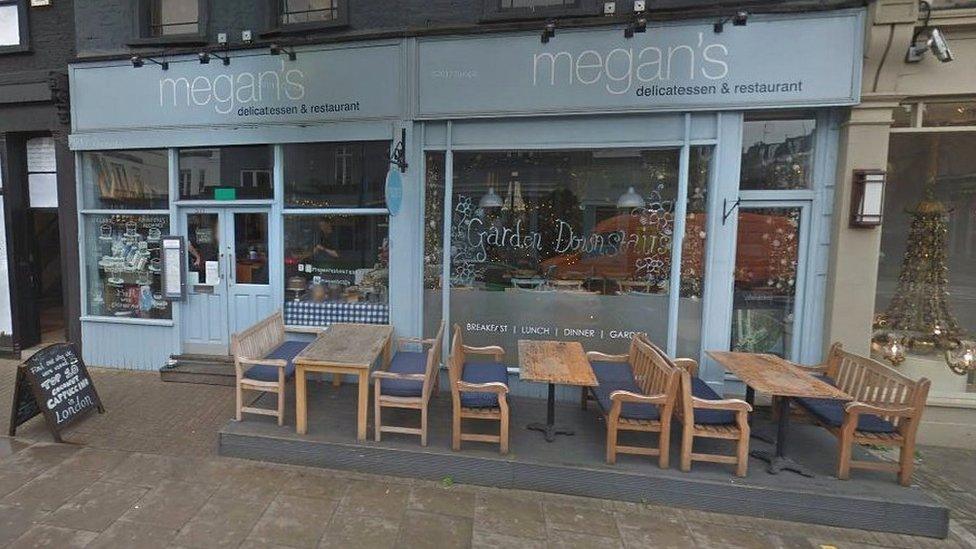 Megan's restaurant on Kings Road, Chelsea