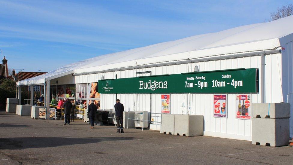 Temporary Budgens in Holt