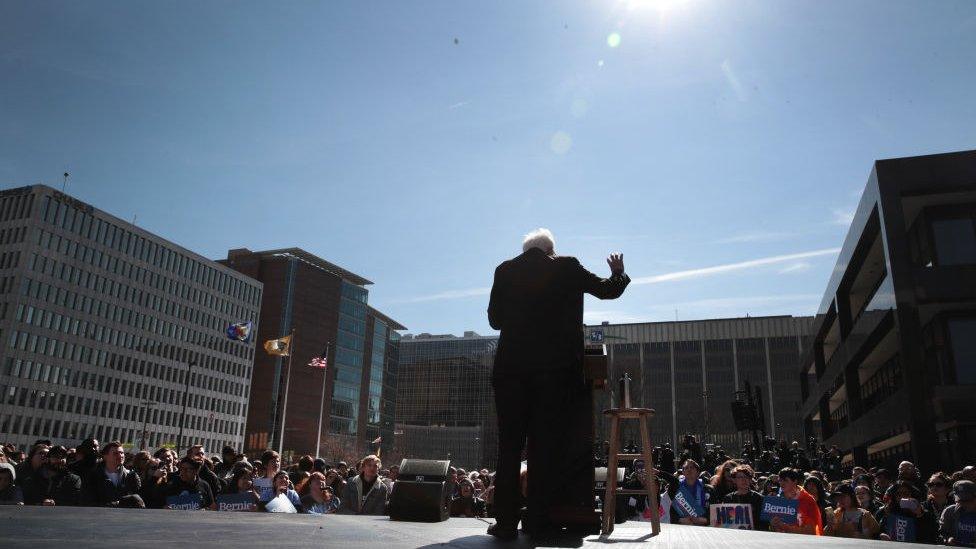 Sanders in Chicago