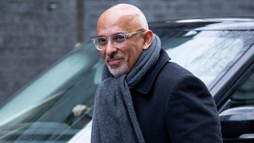 Nadhim Zahawi arrives for a Cabinet meeting 17 January 2023