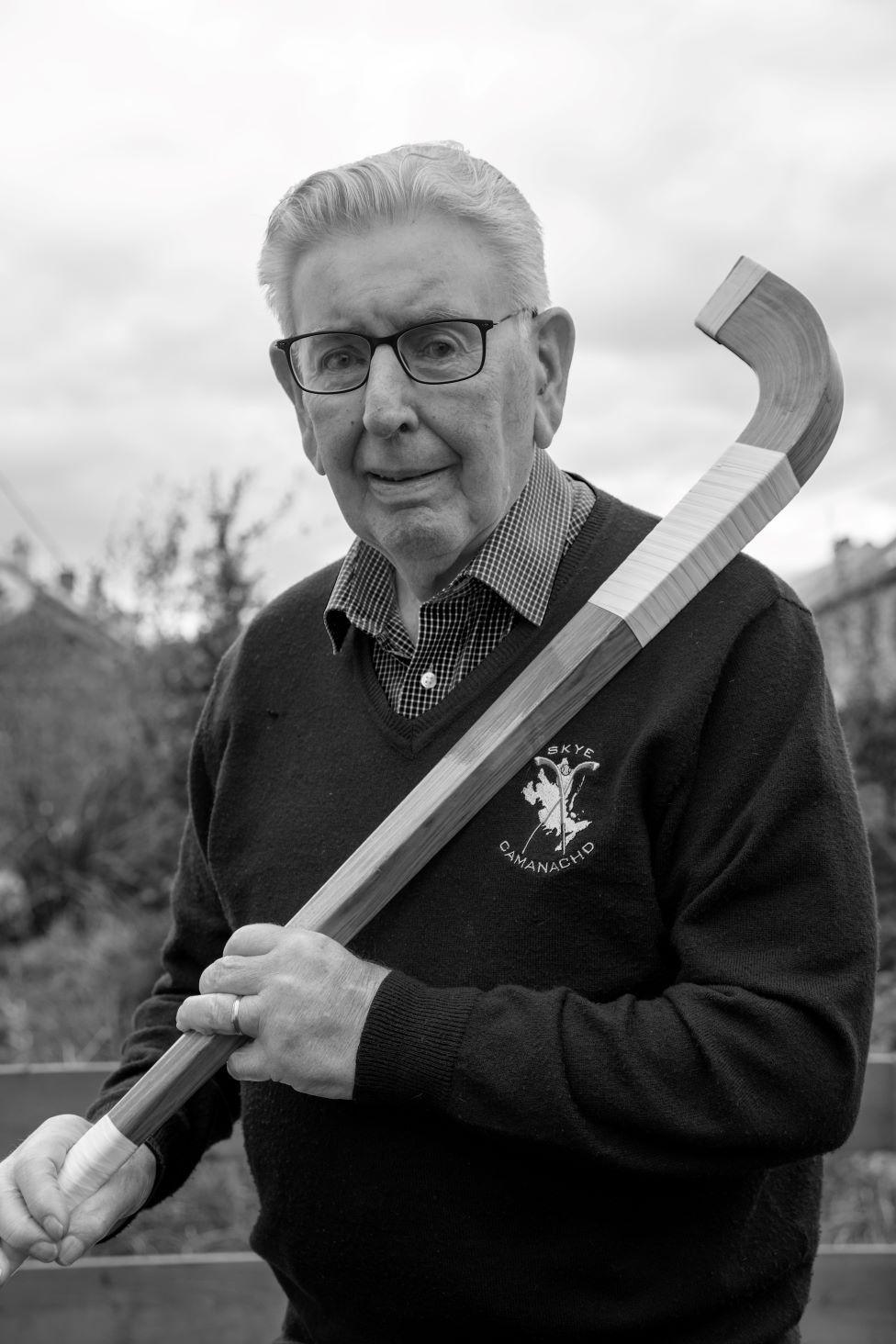 Shinty player