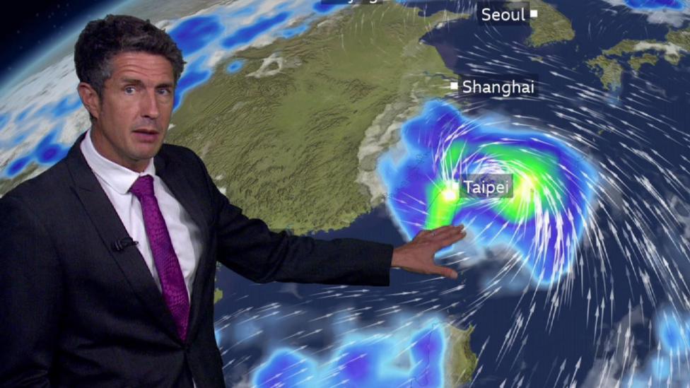 Watch: Typhoon Bavi forecast to bring heavy rains and floods to Taiwan, Japan and China