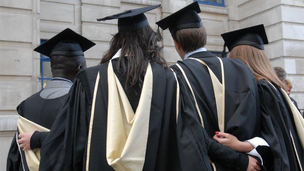 LSE students at their graduation