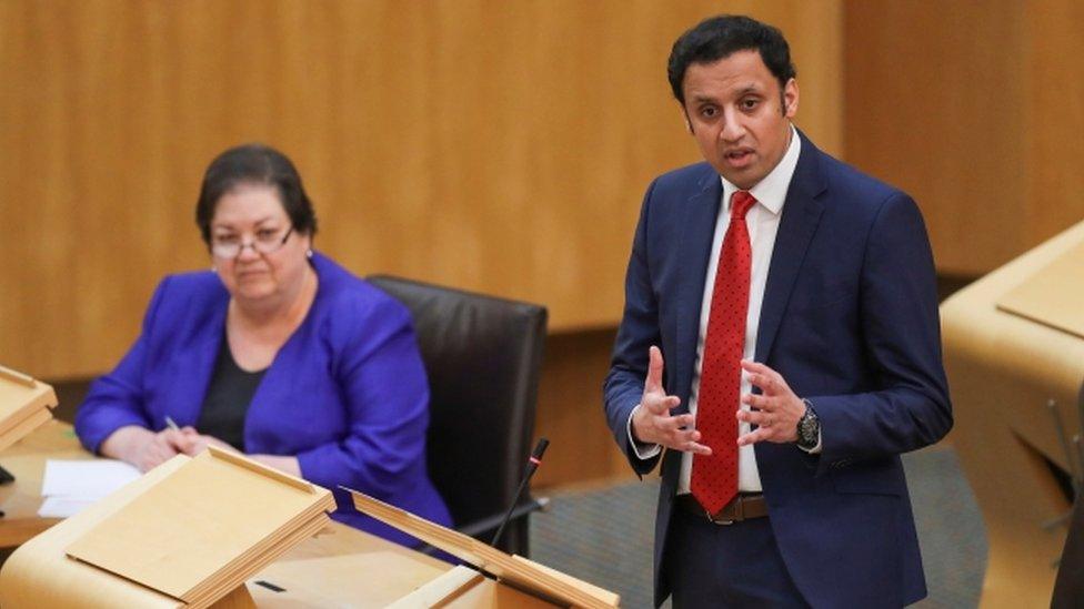 Jackie Baillie and Anas Sarwar