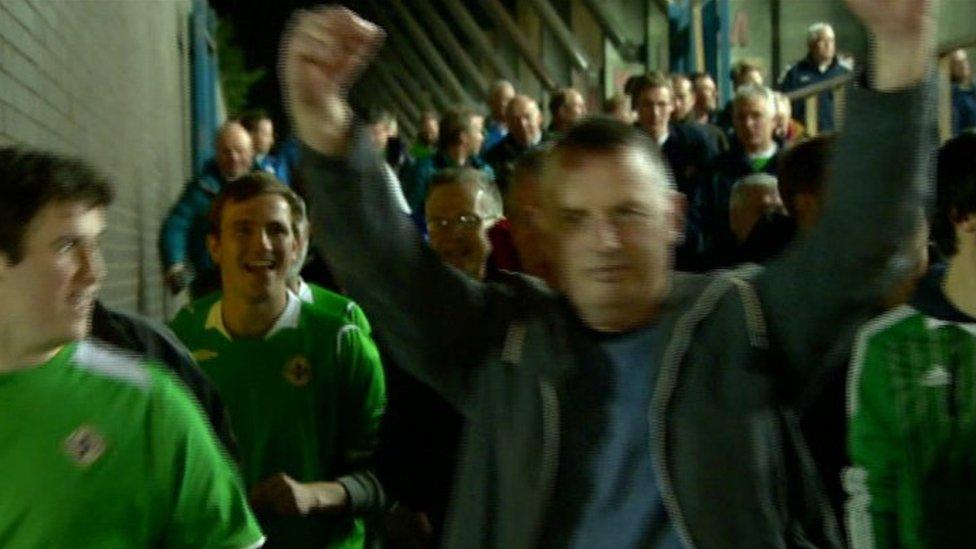 Northern Ireland fans