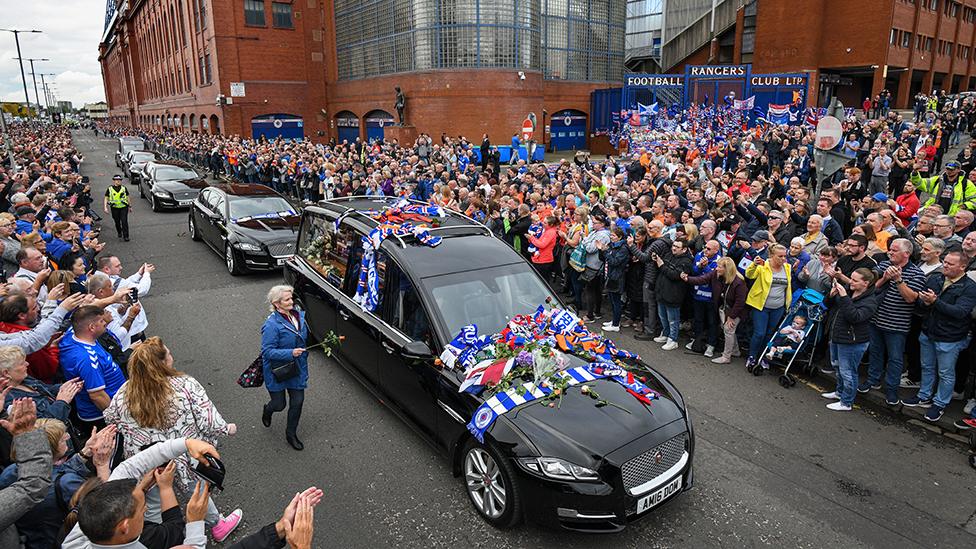 Coffin passes Ibrox