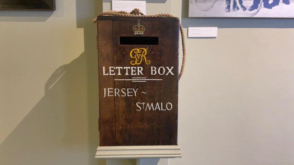 Jersey St Malo letter box