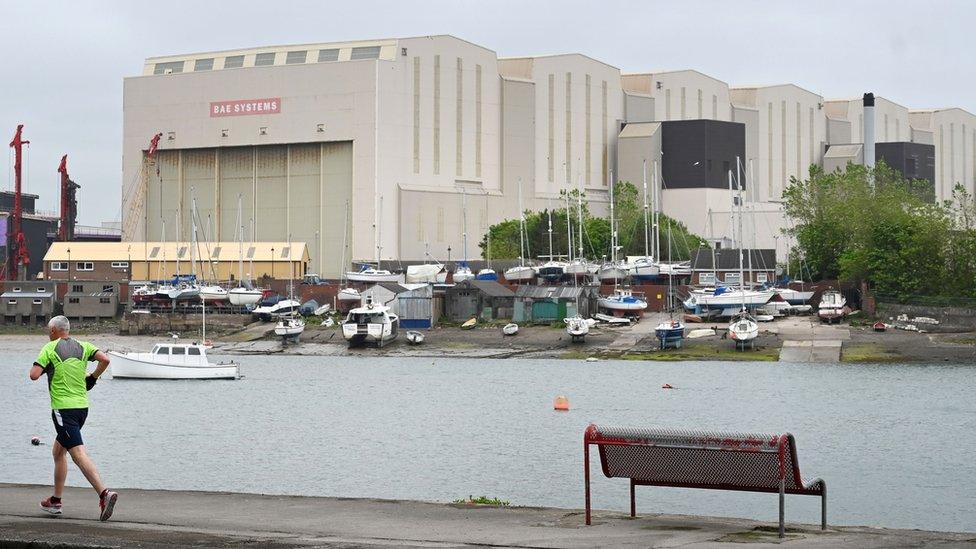 BAE Systems' Barrow shipyard