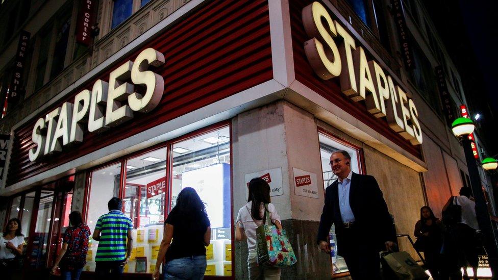 Staples store