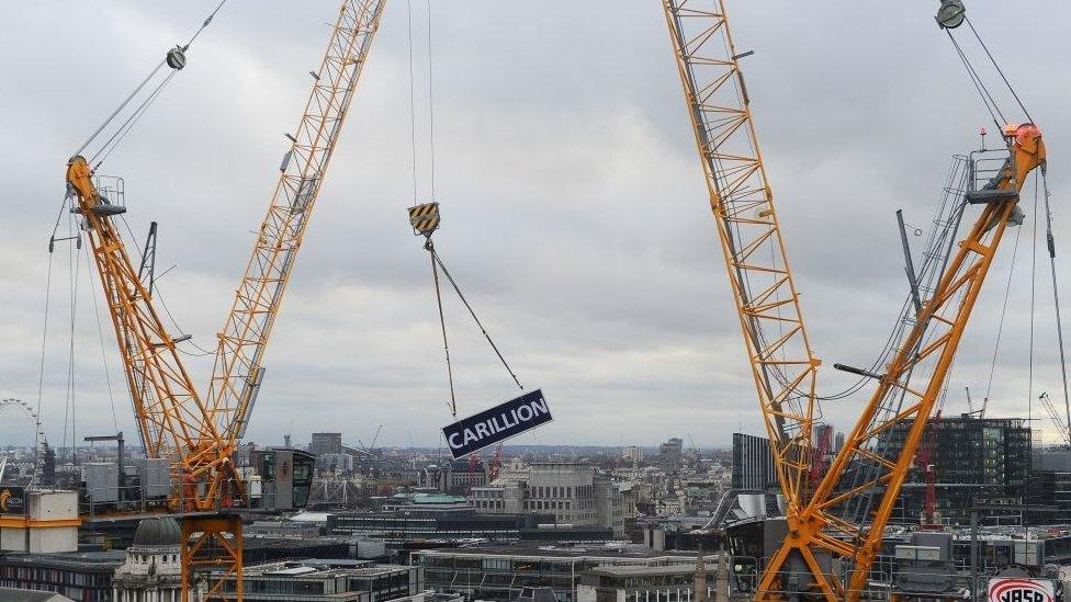 Carillion sign