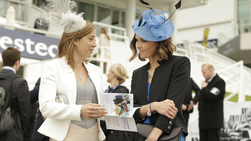 Retired jockey Hayley Turner (left) and former athlete Victoria Pendleton