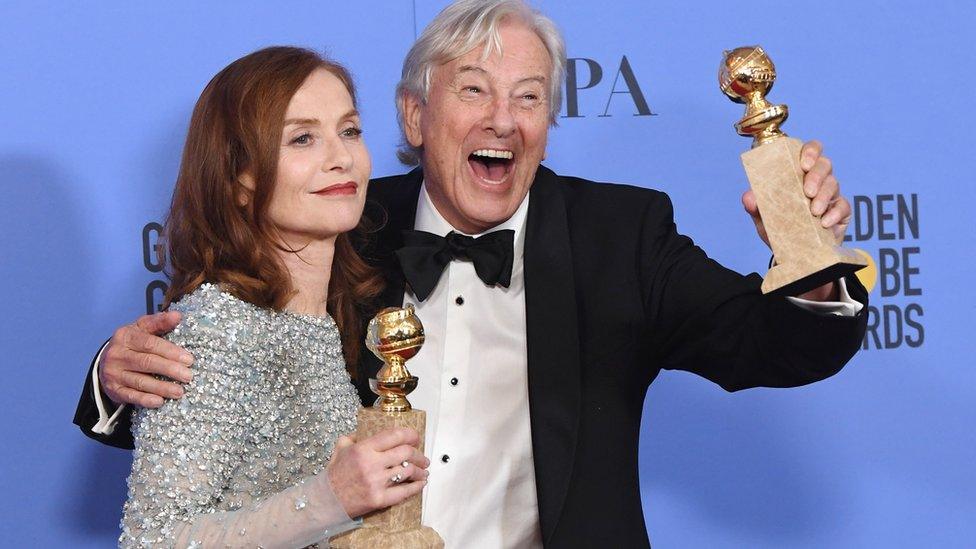 Isabelle Huppert and Paul Verhoeven