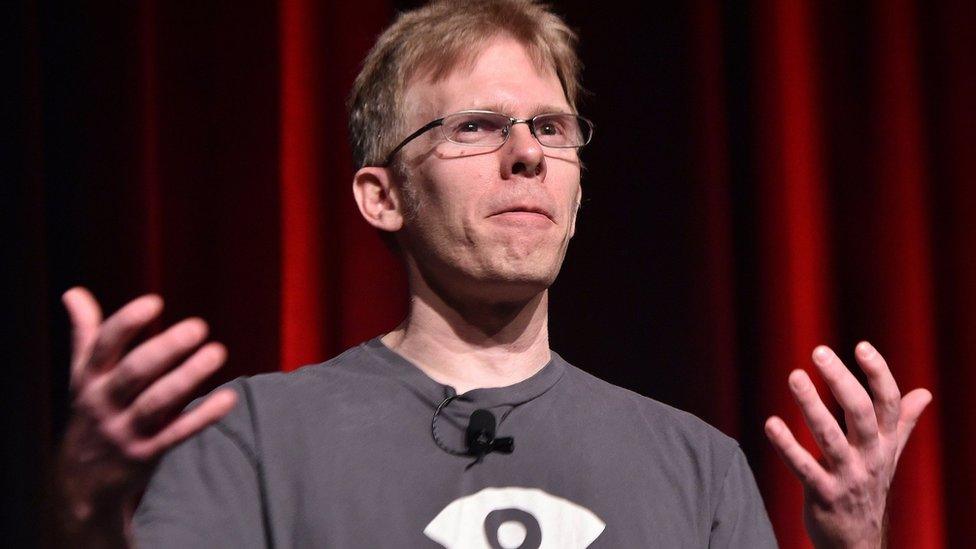 John Carmack is accused of taking intellectual property with him after he left iD Software