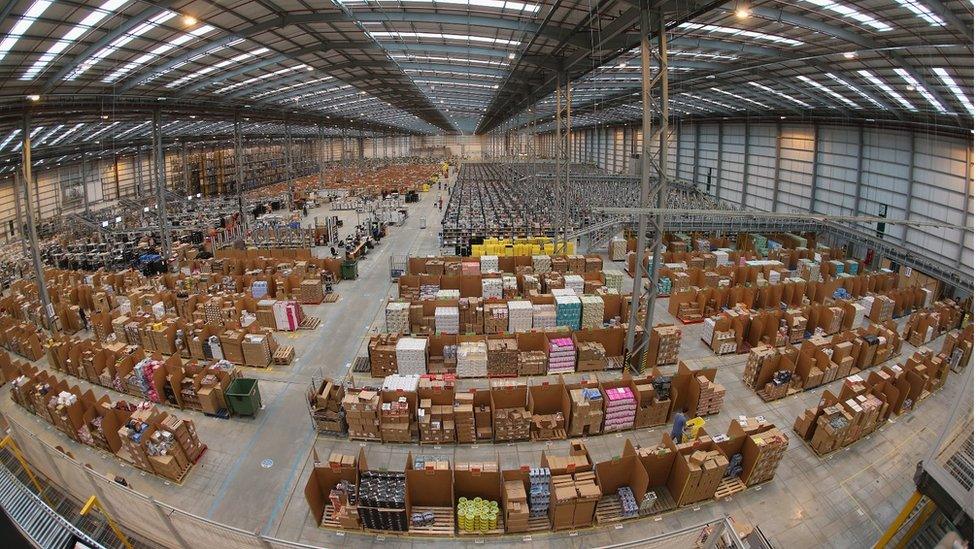 Amazon warehouse