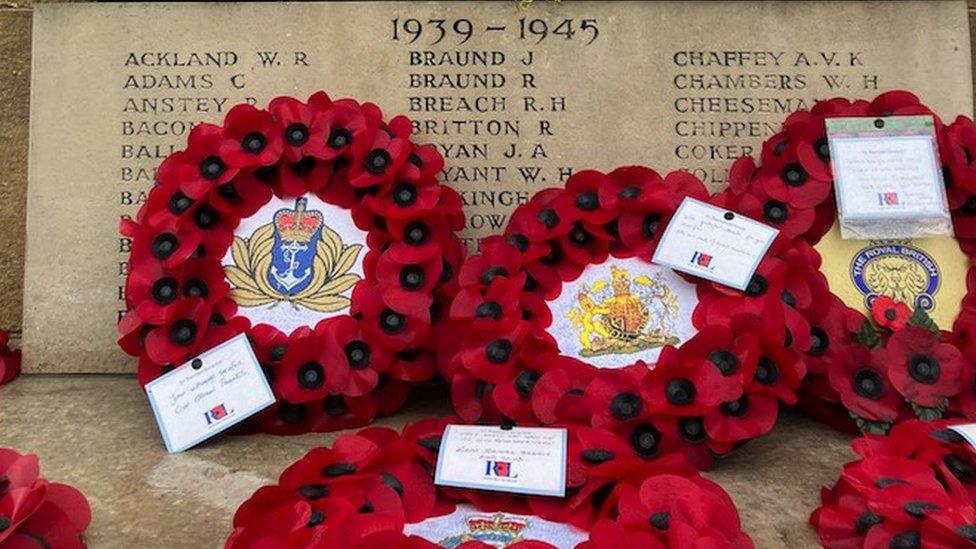 Wreaths in Westbury-on-Trym