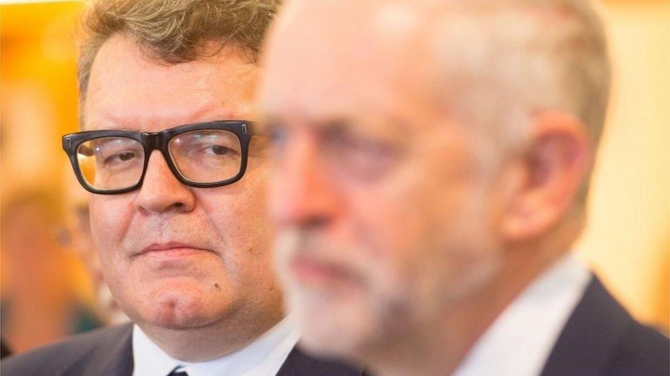 Tom Watson and Jeremy Corbyn