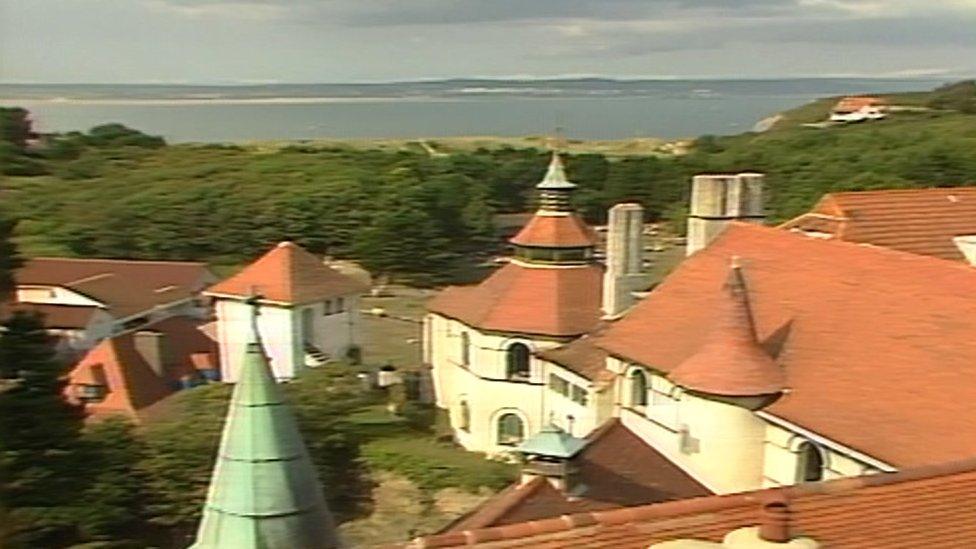 Caldey Island castle