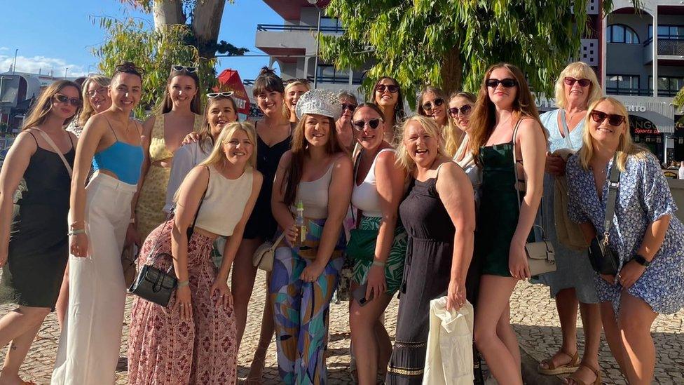 Hen do from Wells in Portugal