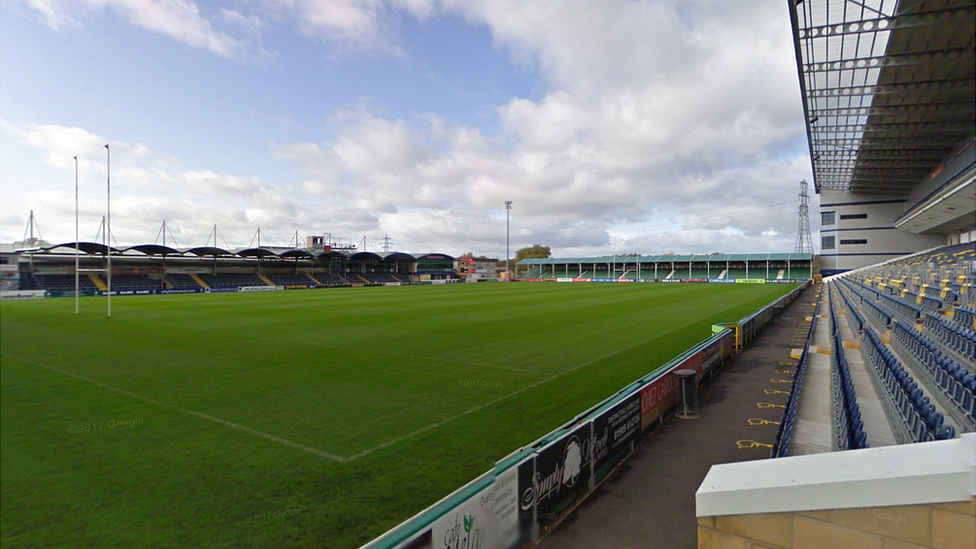 Inside of Sixways Stadium