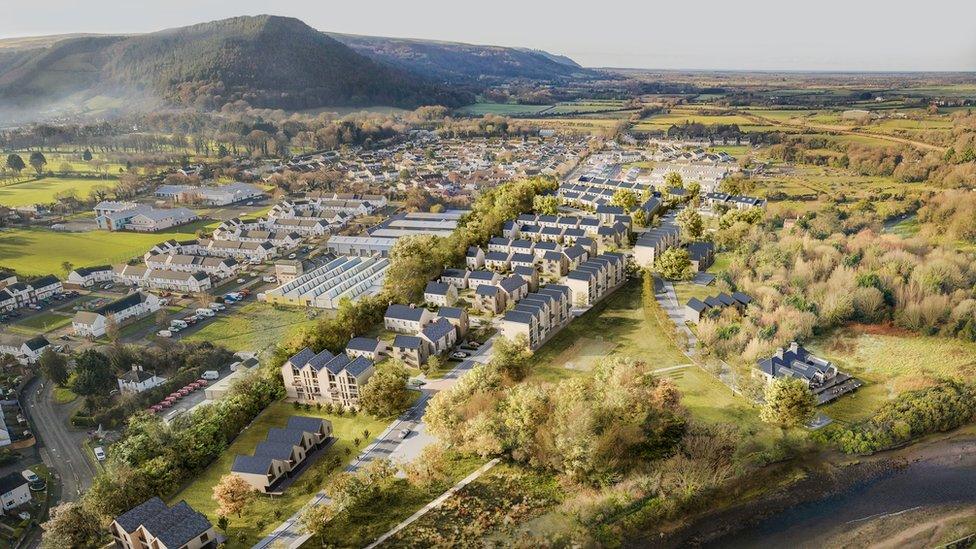 CGI designs for housing development in Ramsey