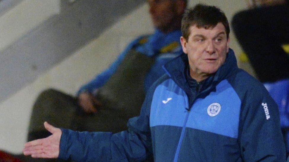 St Johnstone manager Tommy Wright