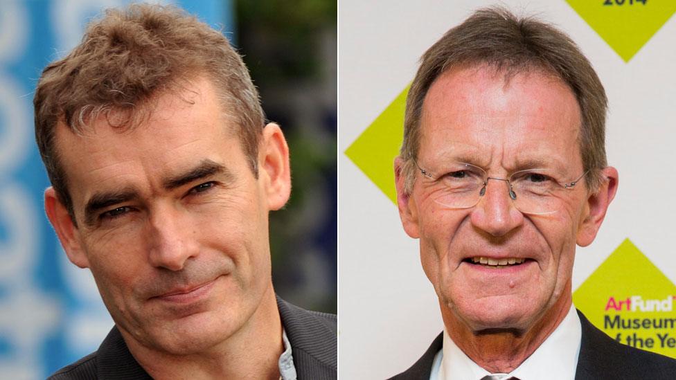 Rufus Norris and Sir Nicholas Serota