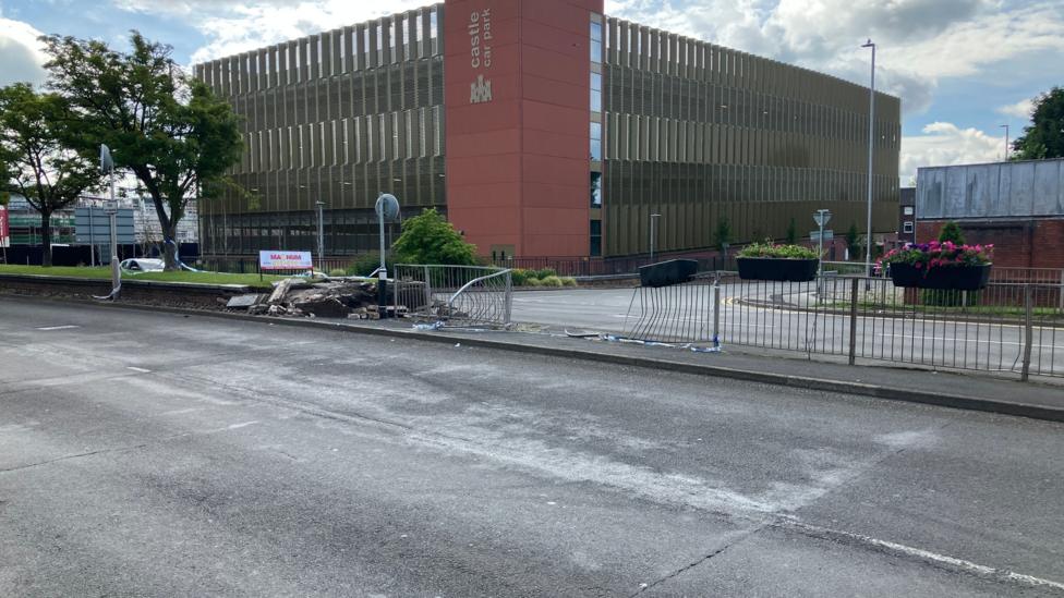 Two arrested after stolen Mercedes crashes in Stoke