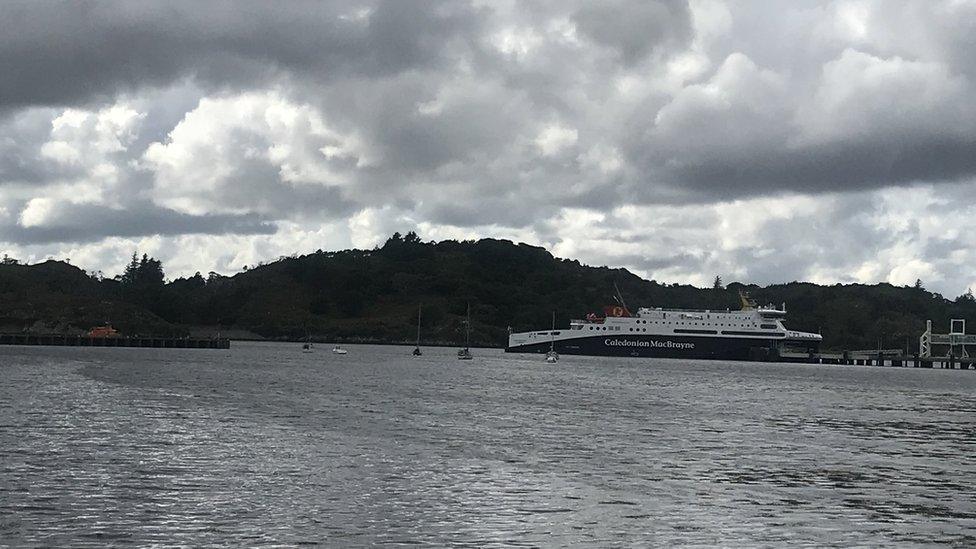 Ferry at Stornoway