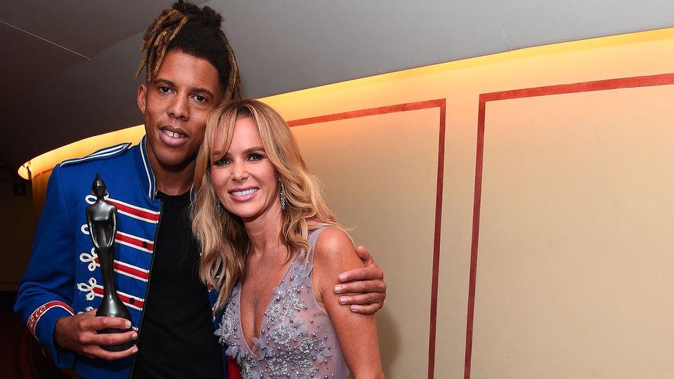 Tokio Myers and Amanda Holden