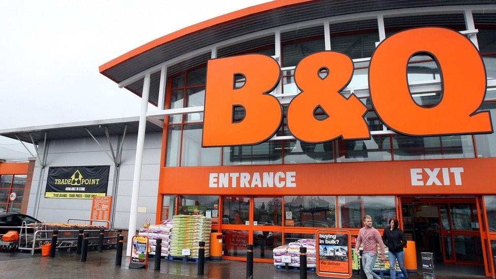 B&Q store